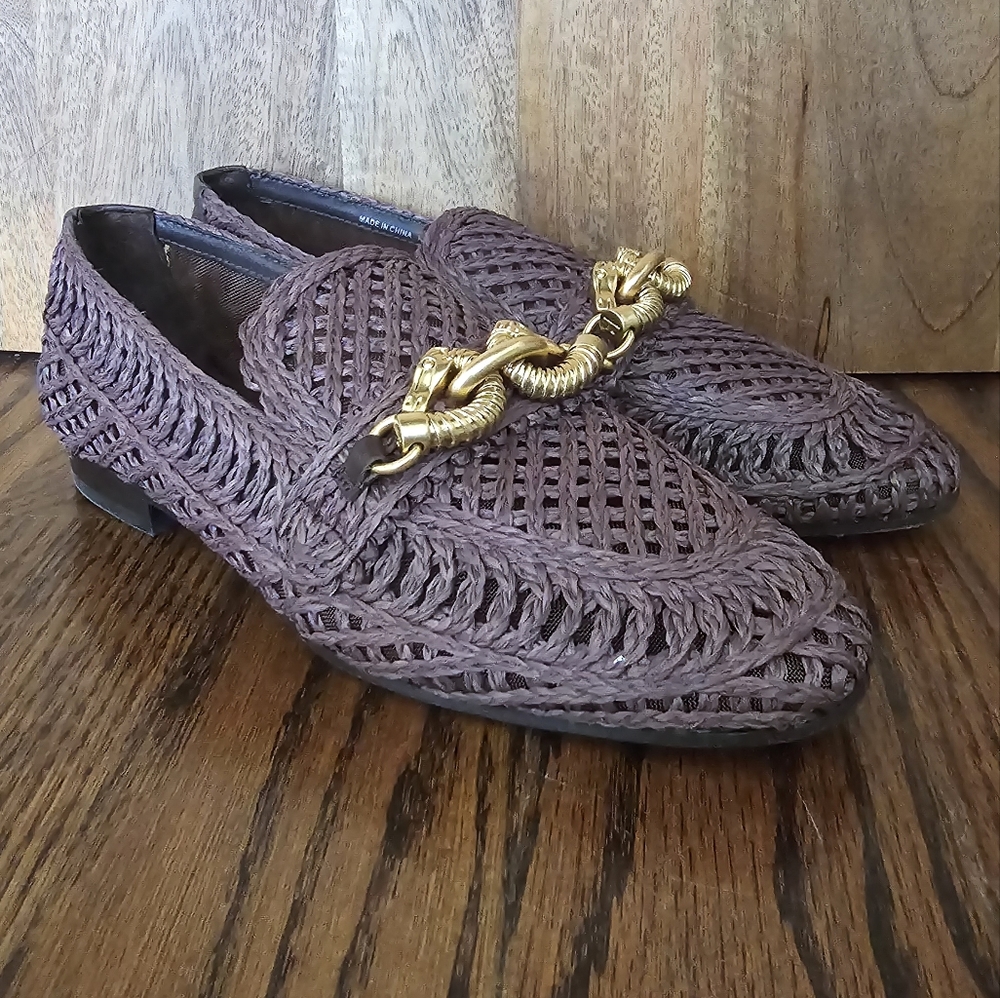 Tory Burch Jessa Raffia Loafer (Women) 7